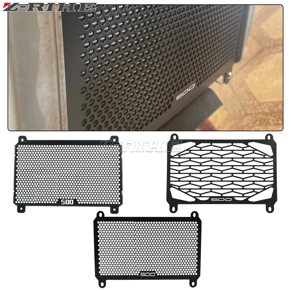 

For Kawasaki Z500 Z 500 SE ABS Ninja 500 2024 2025 2026 Eliminator 400 450 Motorcycle Radiator Guard Protector Grille Cover Part