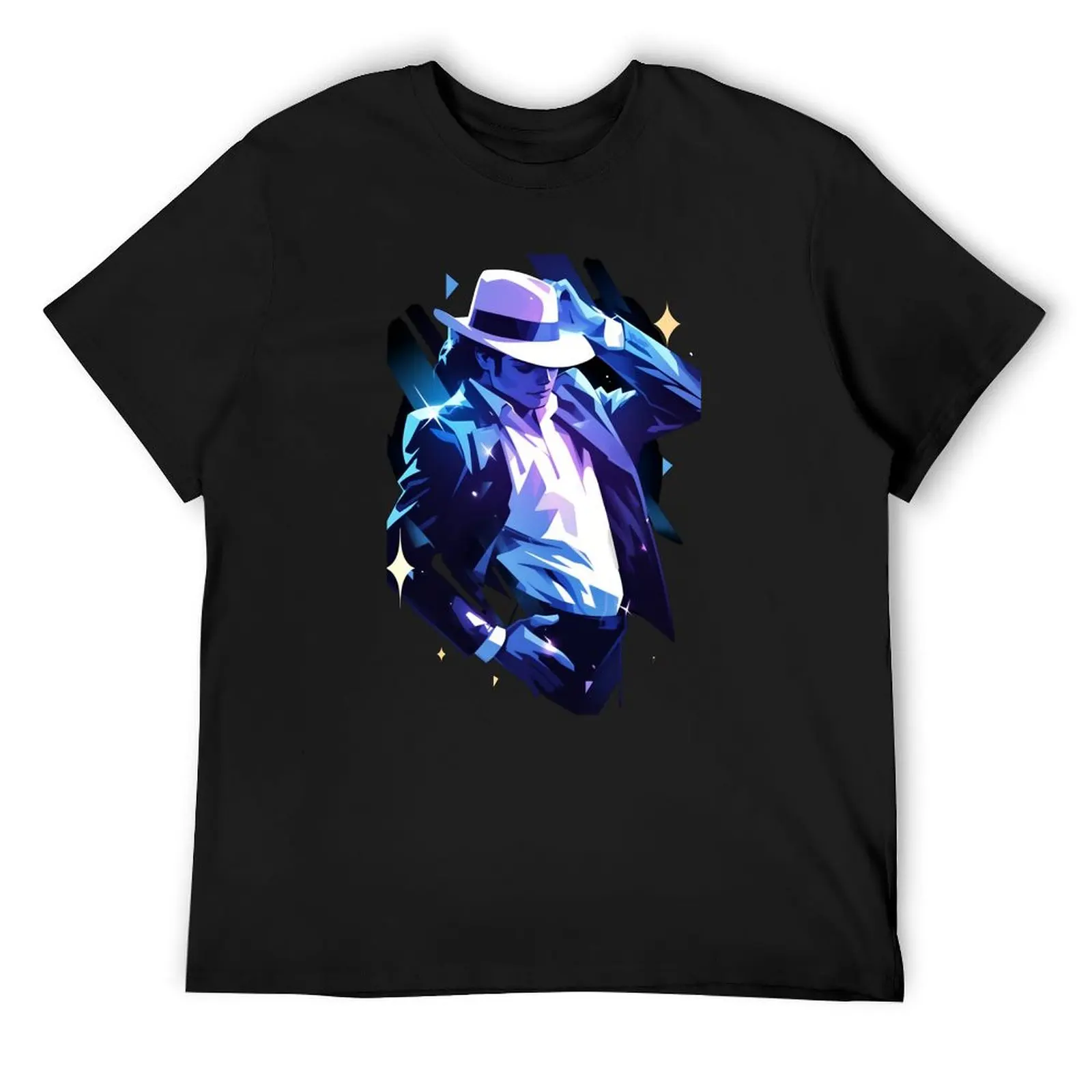 

Popstar with White Fedora - Pop Music T-Shirt
