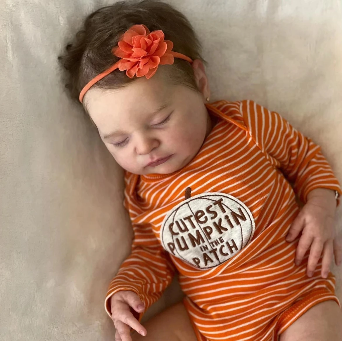 

49 см Laura Deluxe Reborn Baby Girl — реалистичный дизайн спящего лица | Наряды от кутюр, сшитые вручную | Безопасный и приятный подарок для детей