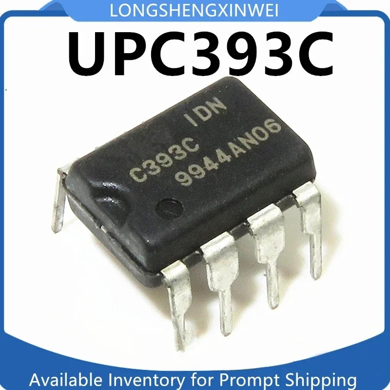 1PCS New Original Chip Integrated Block for C393C UPC393C Direct-plug DIP8 Voltage Comparator