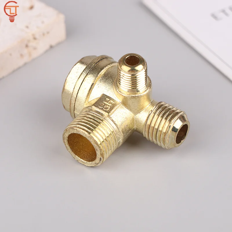 Accessori per compressori d'aria silenziosi senza olio Valvola di ritegno universale Due tre quattro vie