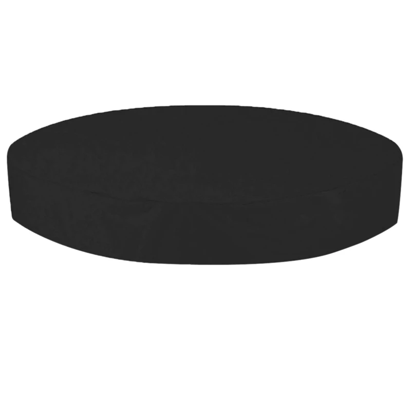 Round Hot Tub Cover Cap Waterproof Pool Cover Solar Swimming Pool Cover Dust Cover Silver Plated Rain Cover