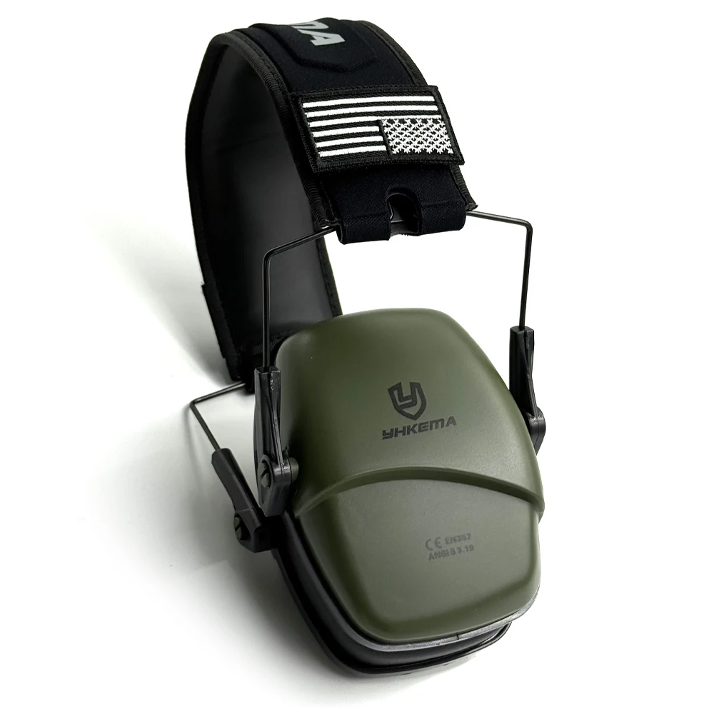 Outdoor Tactical Passive Shooting Earmuff Anti noise Headphone Sound Amplification Hearing Protection Headset Foldable