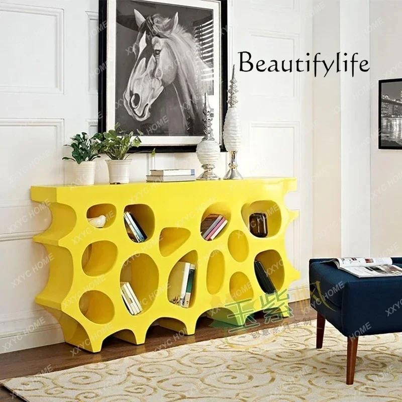 Ti Light Luxury And Simplicity Modern Creative Entrance Cabinet Hall Cabinet