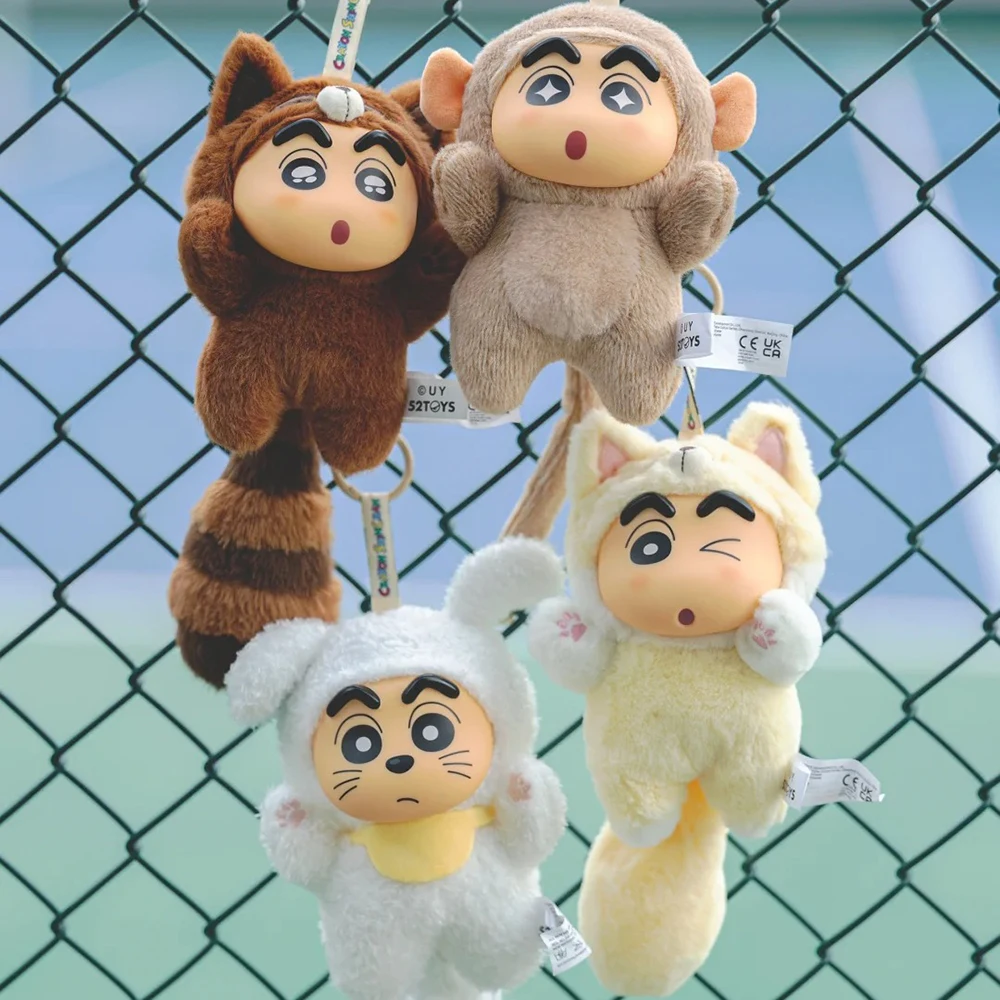 

52 игрушки карандаш Шин-Чан Big Tails серии плюшевая виниловая глухая коробка школьный рюкзак подвески украшения ручной работы для украшения подарков