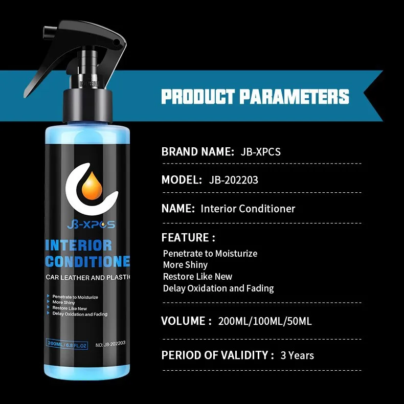 Car Plastic Coating Agent - Interior & Exterior Restorer, Anti-Aging & Waterproof