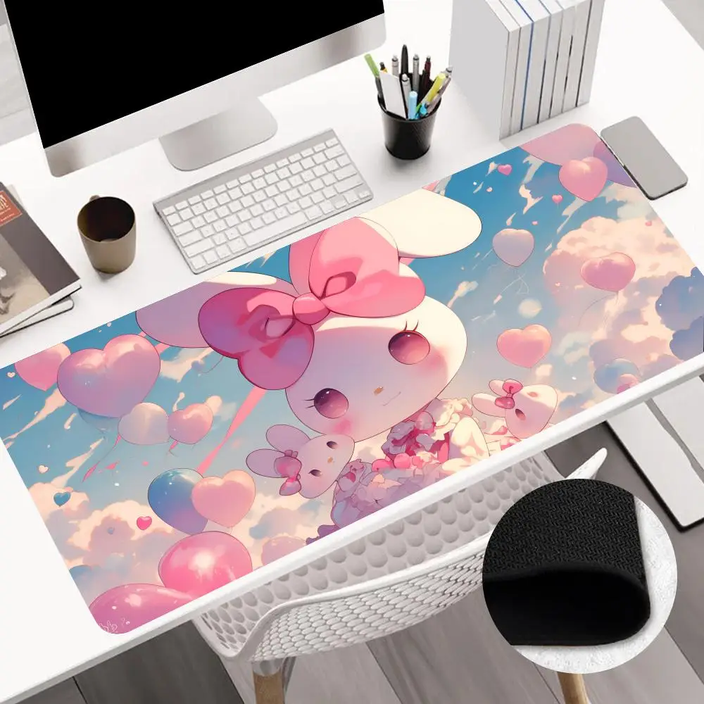 Kawaii Cute M-My M-Melodys MINISO Mouse Pad Anime Game Mouse Pad Computer Desk Pad Office Carpet Laptop Mouse Pad