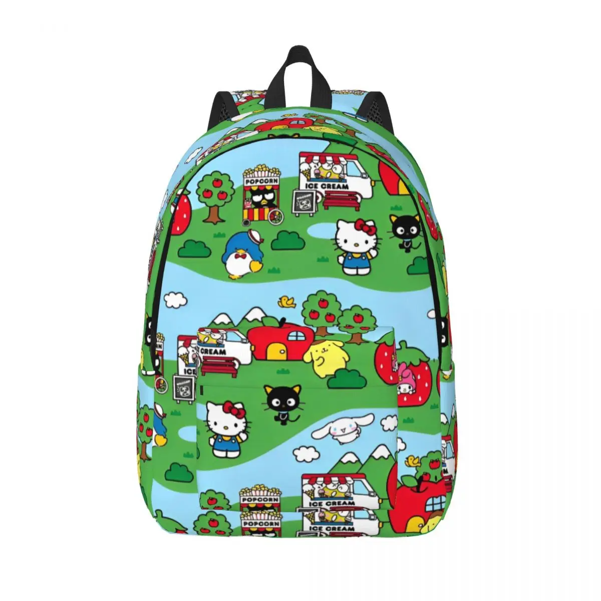 

Рюкзак Hello Kitty для школьников средней школы, кавайный мультяшный рюкзак для подростков, рюкзак для путешествий