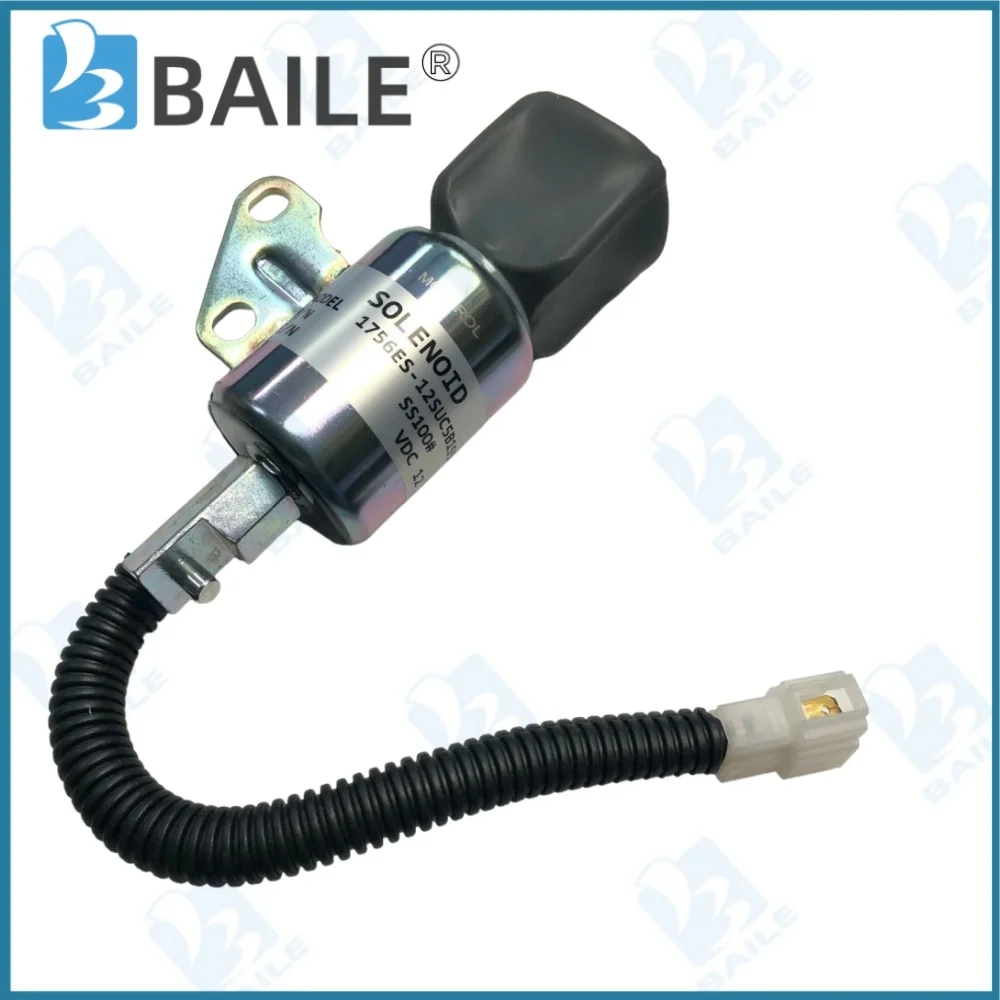 

16851-57723 SA-5176-12 Стоп-электромагнитный клапан для Kubota D722 D902 Z482 1756ES-12SUC5B1S5 052600-4531 Двигатель 12 В 24 В Отключение Соленно