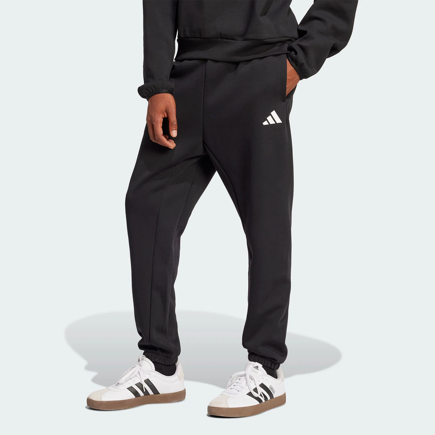 adidas-genuine-spring-new-men's-running-training-knitted-pants-jd4949