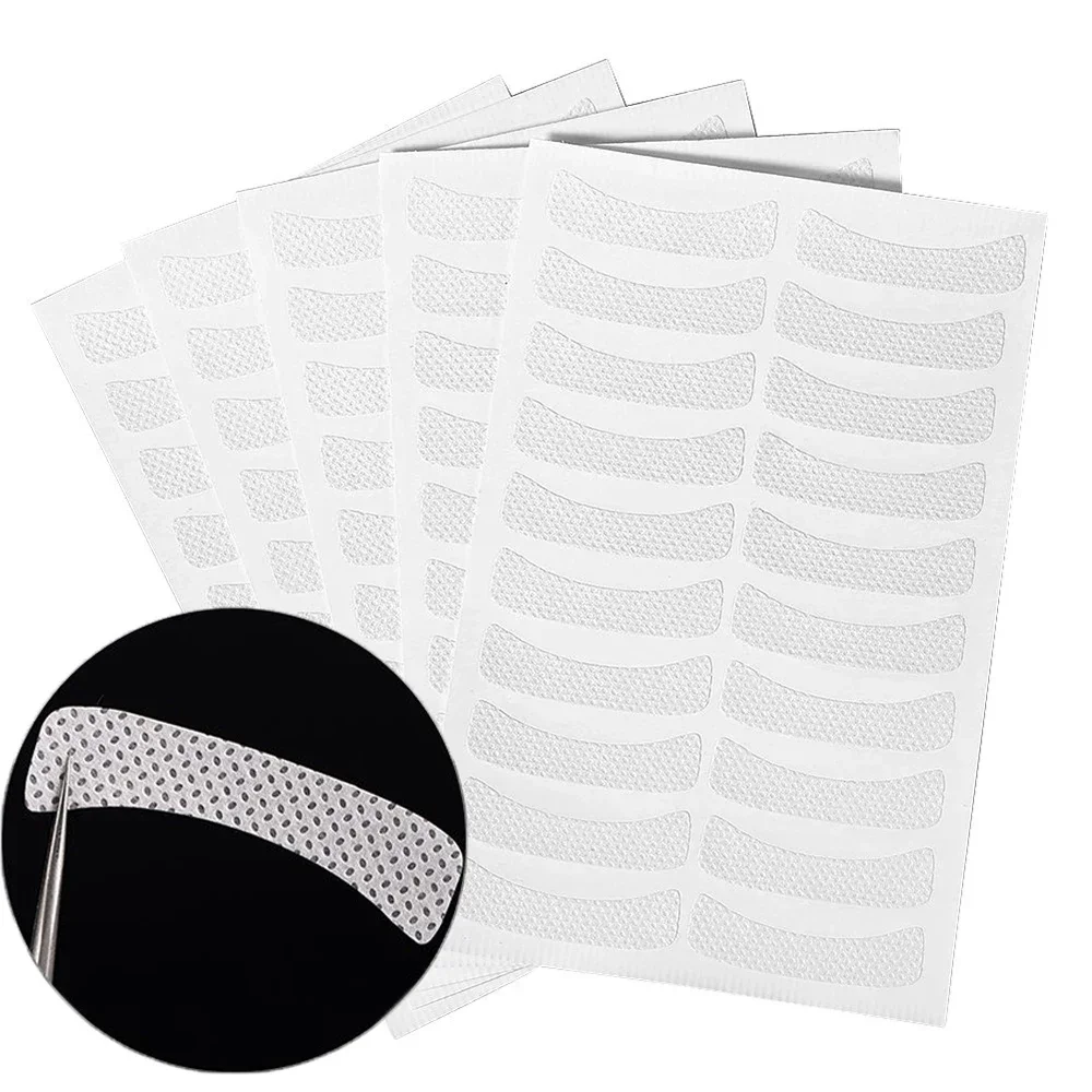 100pcs Eyelash Extension Tape Medical Non-woven Fabrics Patches Eyelash Under Eye Pads Grafting Eyelash Special Eye Patch