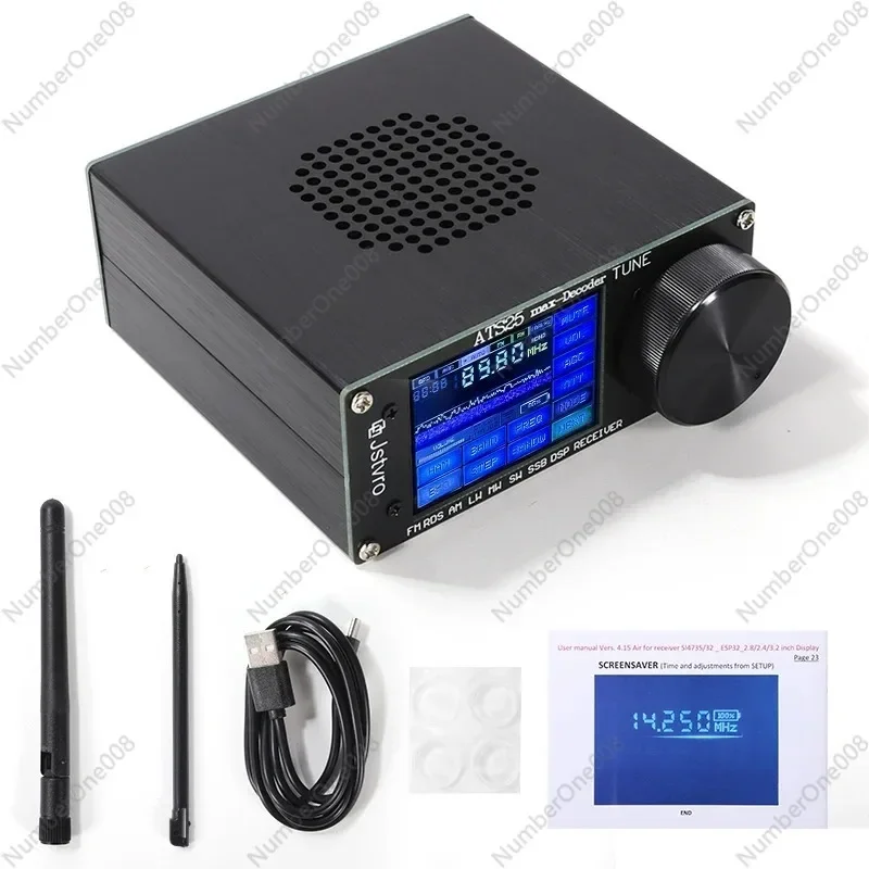 4.16  Official Registered Code ATS25 Max Decoder Si4732 Full Band Radio Receiver FM RDS AM LW MW SW SSB DSP Receiver  ATS 25