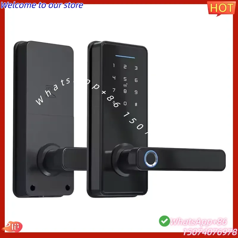 2026 Smart Deadbolt Door Lock With 5050 Mortise APP Phone Control Handle Smart Lock