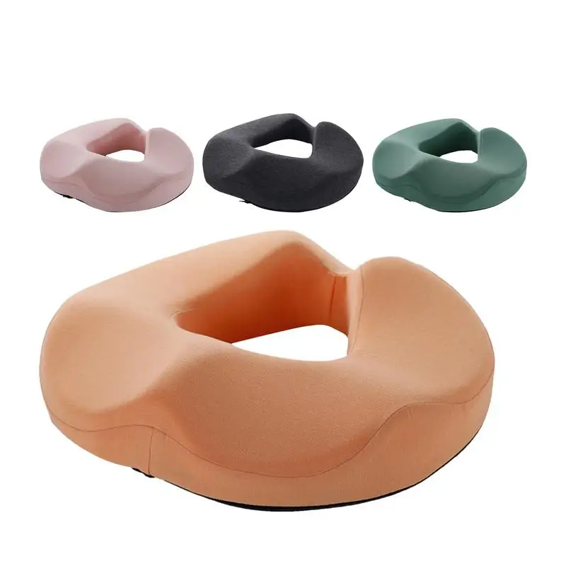 Seat Cushions For Seniors Ergonomic Soft Car Seat Pad Desk Chair Slow Rebound Cushion Breathable Butt Pad For Long Seating