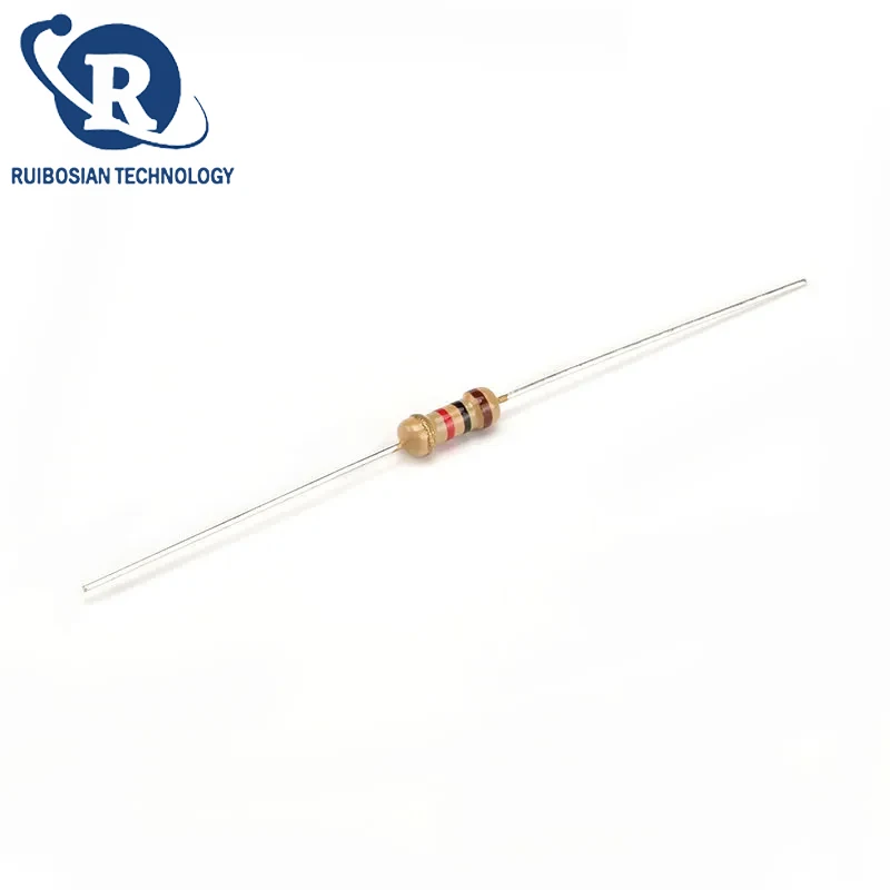 Imagem -03 - Resistor do Filme do Carbono 4w 1r10m 0r 10r 100r 220r 330r 1k 2.2k 3.3k 4.7k 10k 22k 47k 100k 1m 10 100 1000 Peças 220 330 Ohms