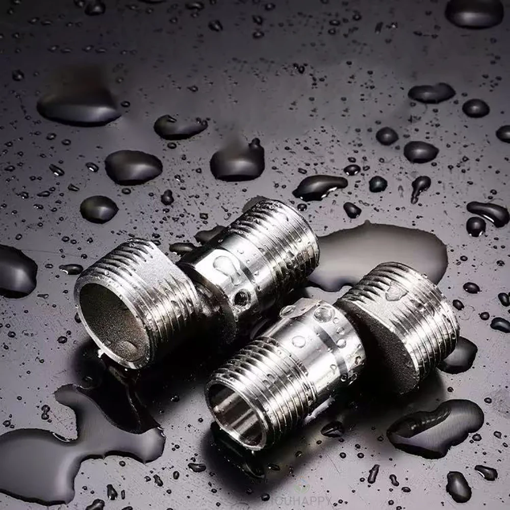 

304 Stainless Steel Angled Curved Foot 360° Rotatable Adjustment Wall Mount Thickened Eccentric Screw Corner for Faucet Adapter