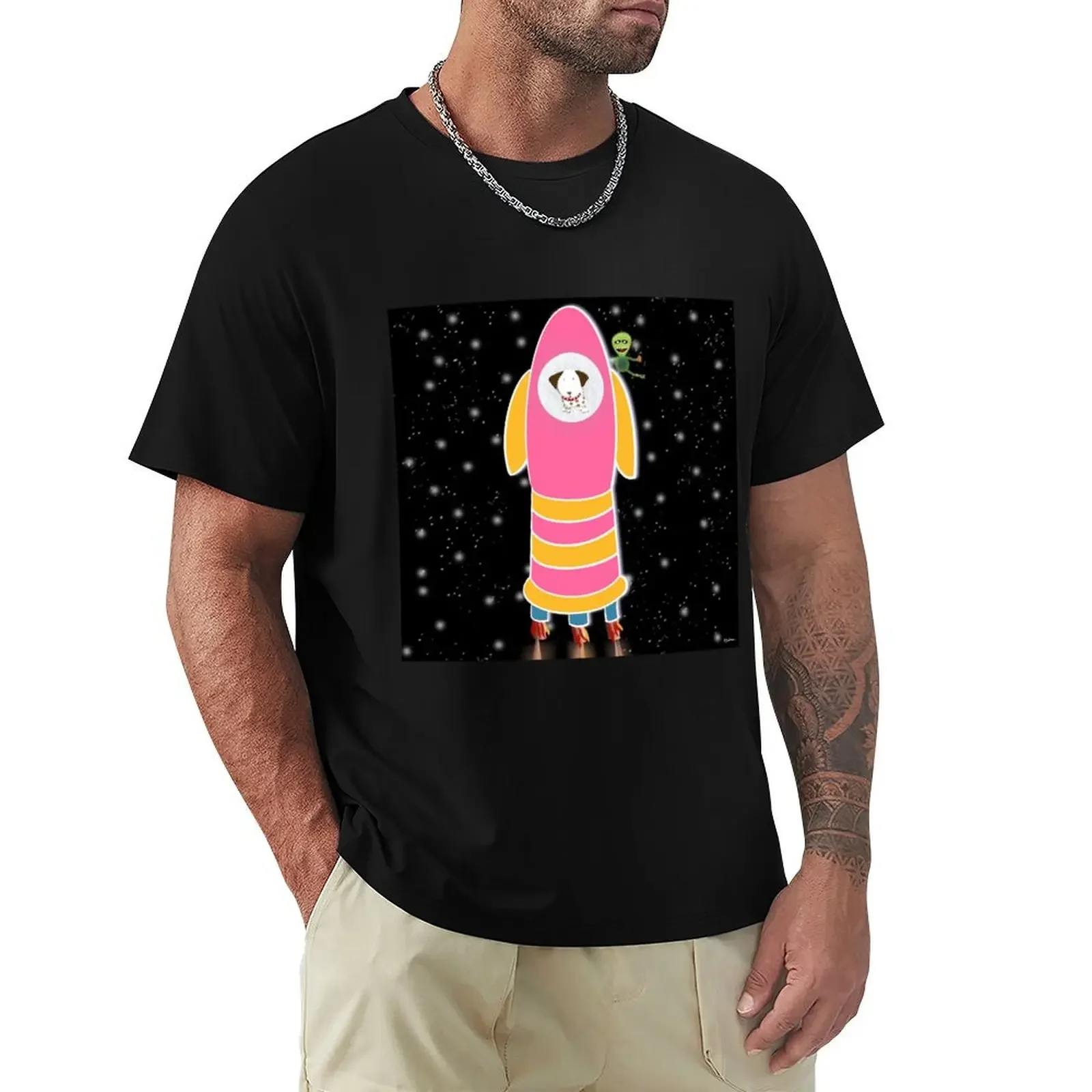 

Space Craft T-Shirt shirts graphic plain hippie clothes oversized t shirt men