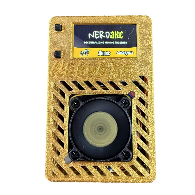 Nerdaxe Miner With Display Nerdminer 500Gh/S S19XP BM1366 ASIC Bitaxe Bitcoin Micro-Miner Lottery Mining Miner