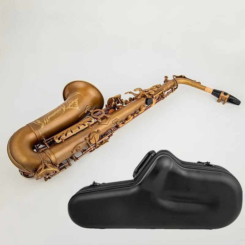 Fast shipping  E-flat Alto Saxophone, Vintage Finish, Professional Performance Model, Comes with Hard Case & Accessories 2026