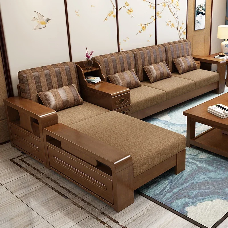 Long - lasting Retro Designer Sofas for Living Room Sectional Luxury Recliner Corner Sofa Sectional Couch Muebles Hogar Bedroom