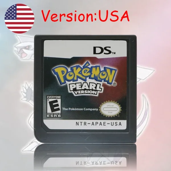 Pokemon Series DS Game Cartridge Diamond Platinum Pearl HeartGold SoulSilver Black White Meertalig voor NDS/2DS