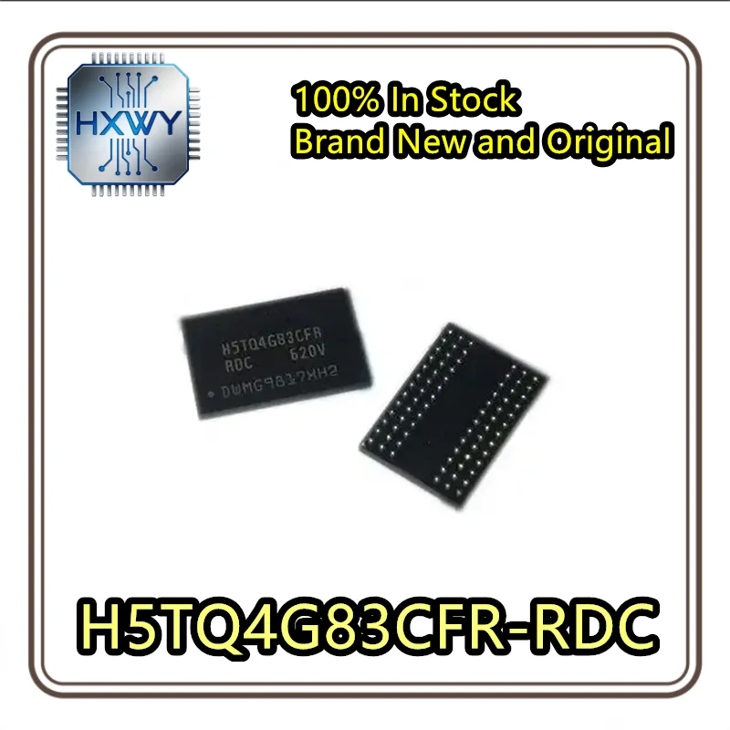 (2/10 pcs) H5TQ4G83CFR-RDC  FBGA78 Package  Best-Seller  Brand-New Electronics  Integrated Circuits  Fast Shipping