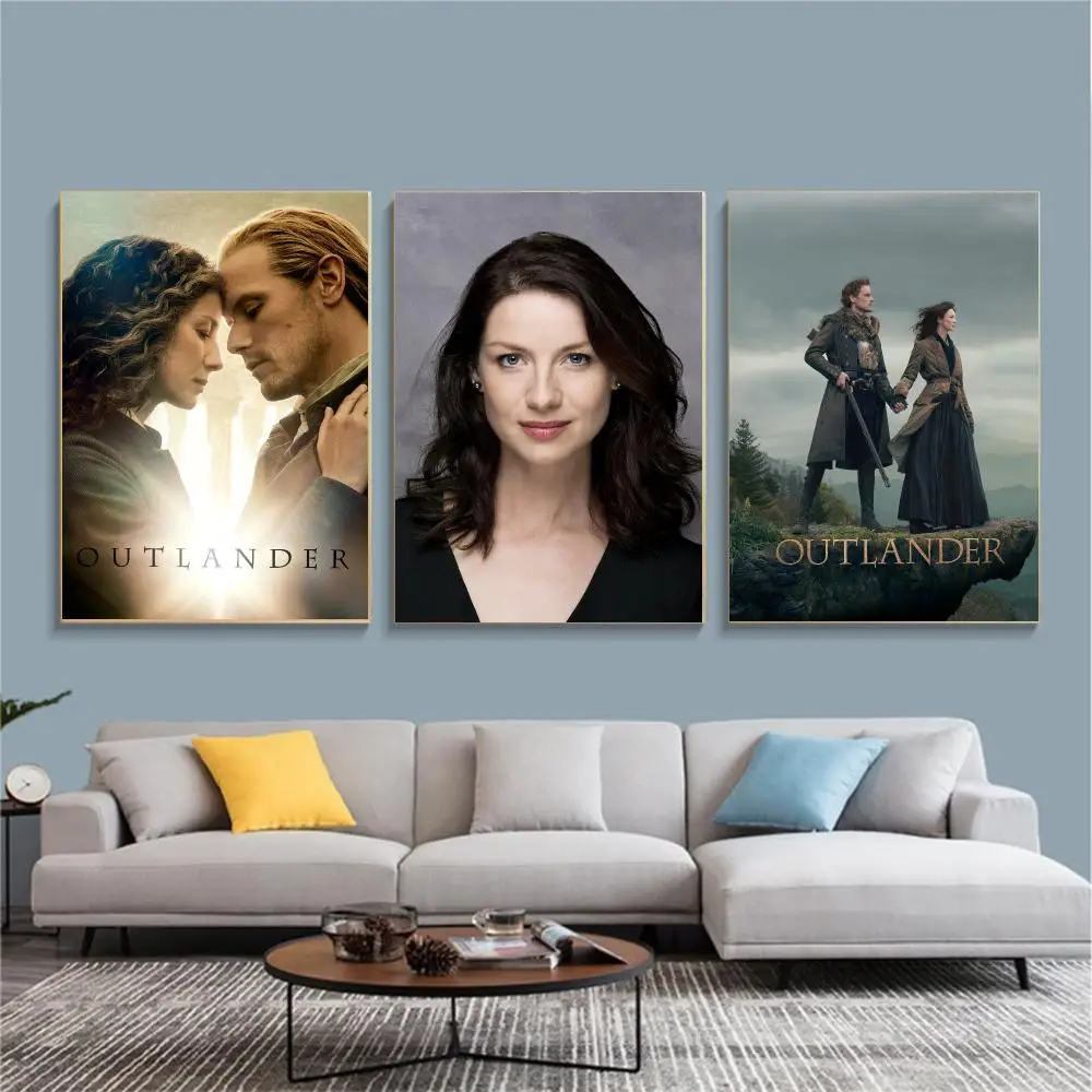 tv series O-Outlander-R Poster Modern Wall Decal for Living Room Cafe Office Bar and Bedroom view 4