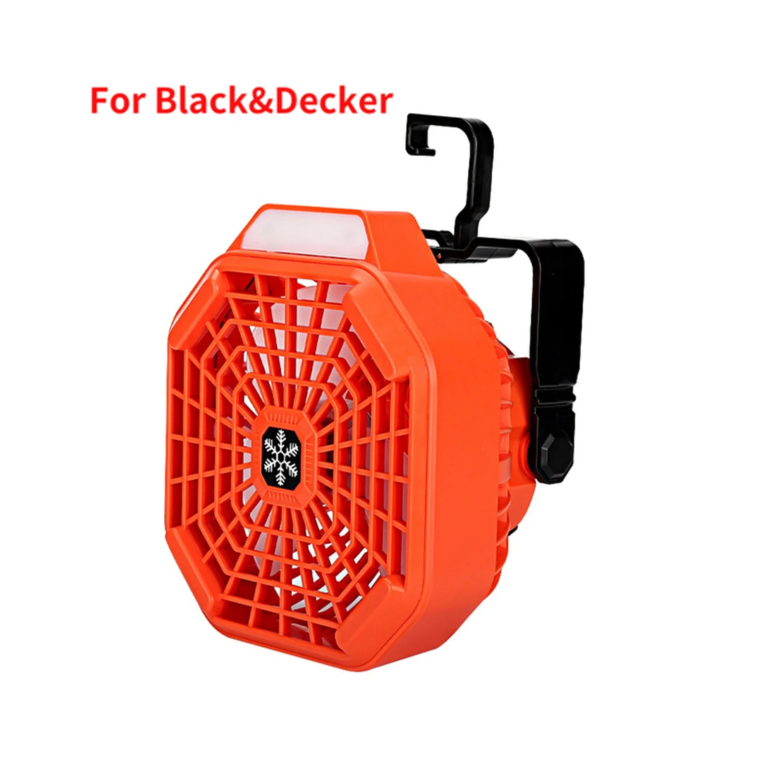 DW-FC106 Cordless Fan with Remote for Makita 18v Battery,Camping Fan with Efficient Speed Settings and Dimmable Led Light