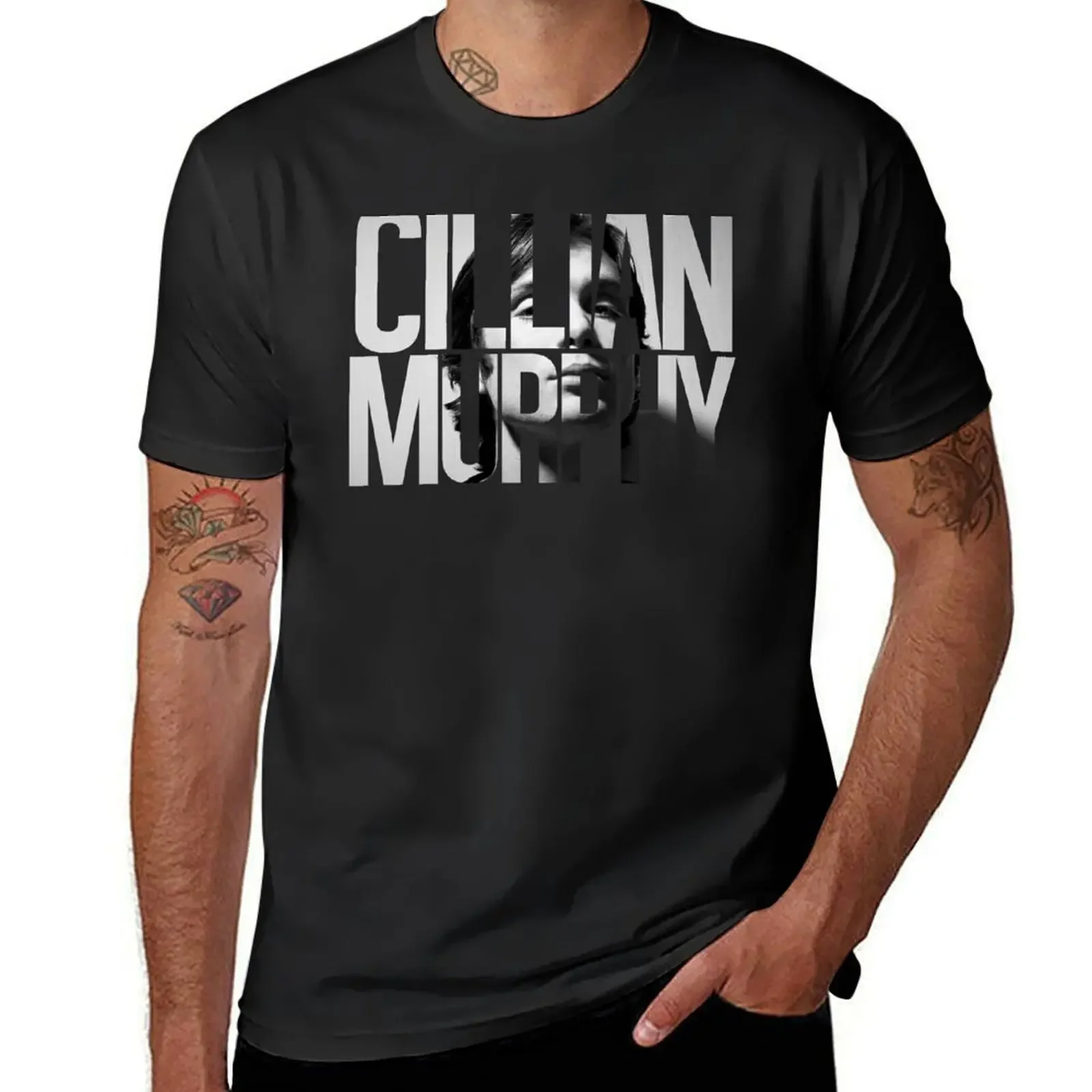 

Cillian Murphy T-Shirt customs design your own street wear blacks man t shirt mens workout shirts