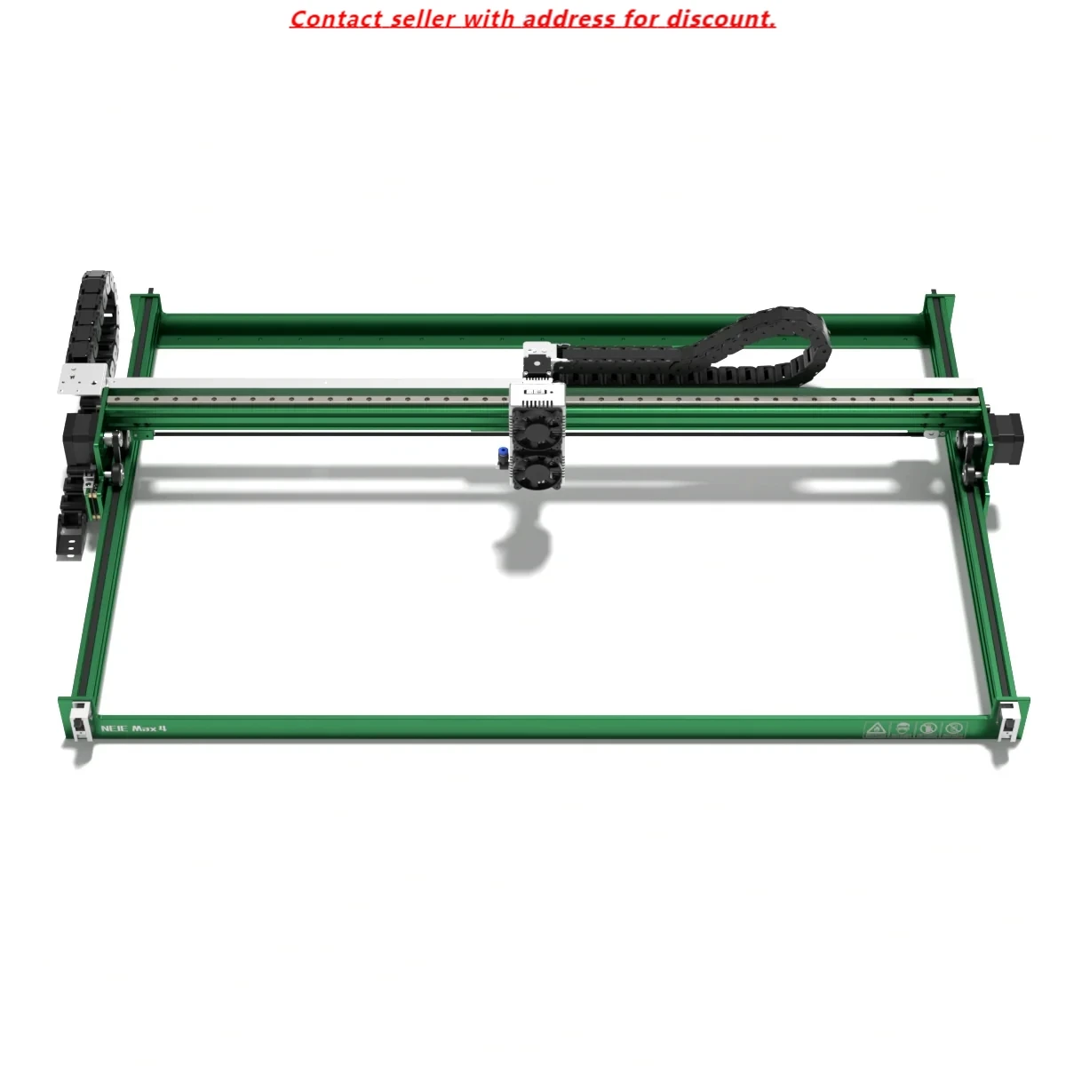 

NEJE MAX 4 E80 24W Laser Engraver 4 Axis Metal Wood Laser Engraving CNC Laser Cutter Machine Basic Kit+Air Pump+Rotary