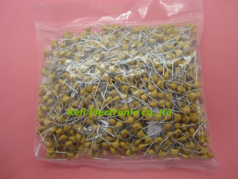 500PCS/LOT 104 M 0.1UF 100NF 50V Lead space 5.08mm Ceramic capacitors D