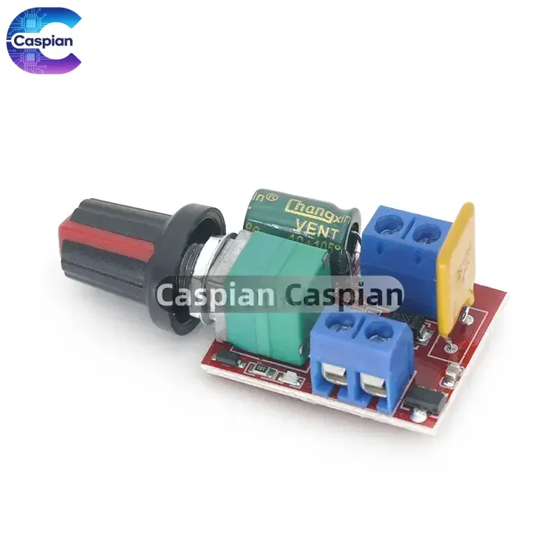 Hot Sale Mini 5A PWM Max 90W DC Motor Speed Controller Module 3V-35V Speed Control Switch LED Dimmer