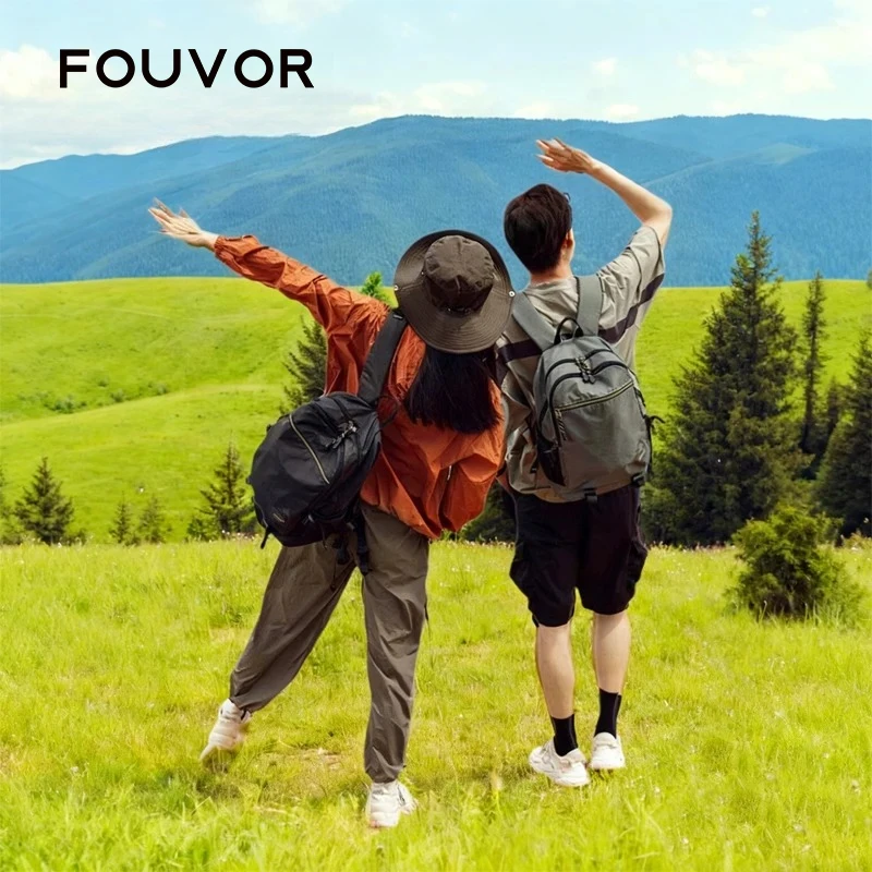 

Рюкзак женский Fouvor 2026 для путешествий, нейлоновый, водонепроницаемый, большой вместимости, для студентов, для ноутбука, легкий, спортивный, для активного отдыха, 3033-02