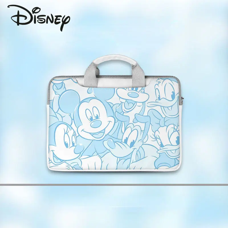 Disney New Women\'s Computer Bag Moda de Alta Qualidade Portátil Laptop Bag Cartoon Casual Multi Funcional Bolsa dos homens