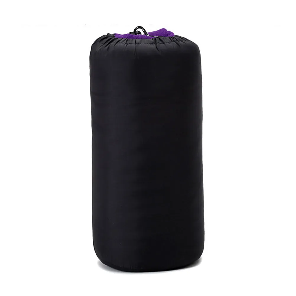 

Спальный мешок портативный, флисовый, теплый, компактный, для кемпинга, походов, треккинга, активного отдыха, путешествий, для взрослых, удобный, на молнии, многофункциональный