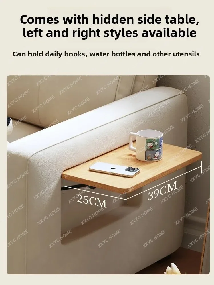 

VHfoldable dual-purpose chestnut sofa bed small apartment living room single sofa bed