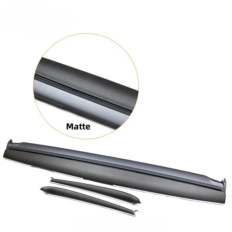 Automotive Parts Suitable for Carbon Fiber Replacement Center Console Panel Front Door Panel Interior Decoration