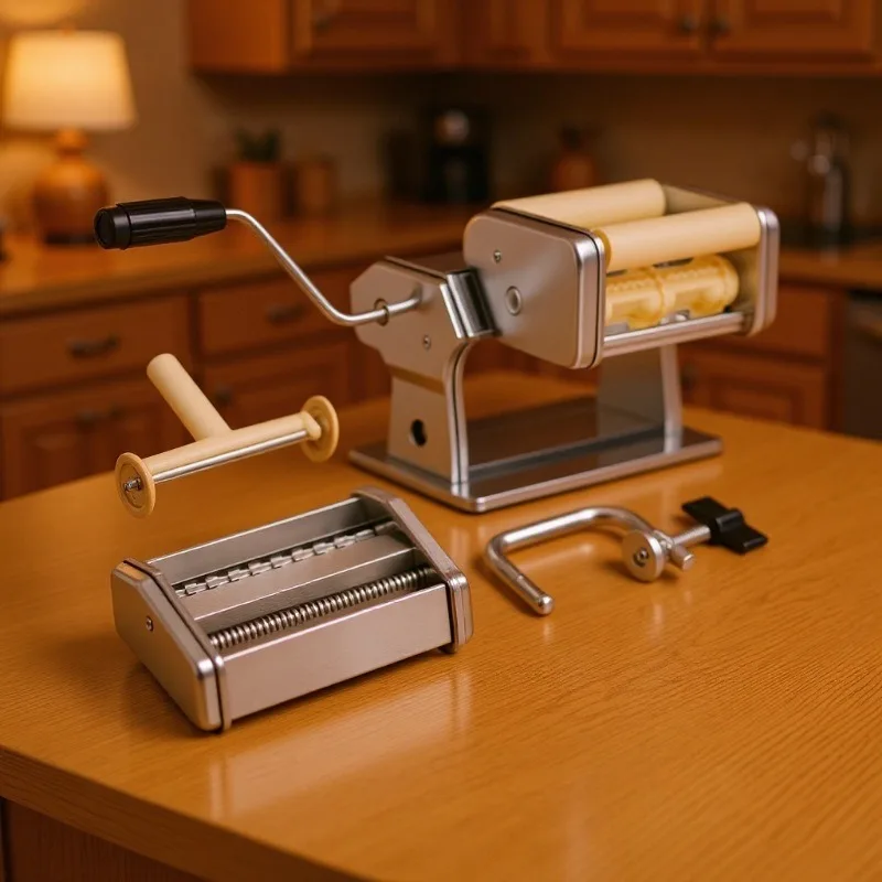 150 Split Manual Dough Press Household Hand Crank Noodle Maker Dumpling Wrapper Machine
