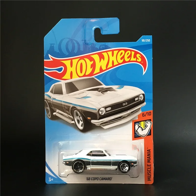 2023-63 Hot Wheels Cars 68 COPO CAMARO 1/64 Metal Die-cast Model Cars Toy Vehicles