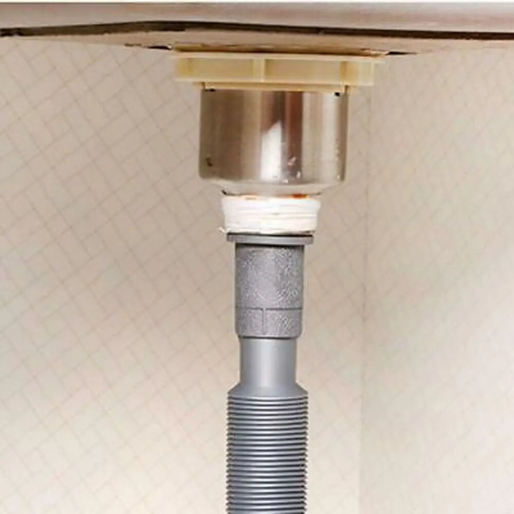 High Quality PVC Washbasin Downpipe Plastic Thickened Telescopic Water Pipe Drainage Pipe Bathroom