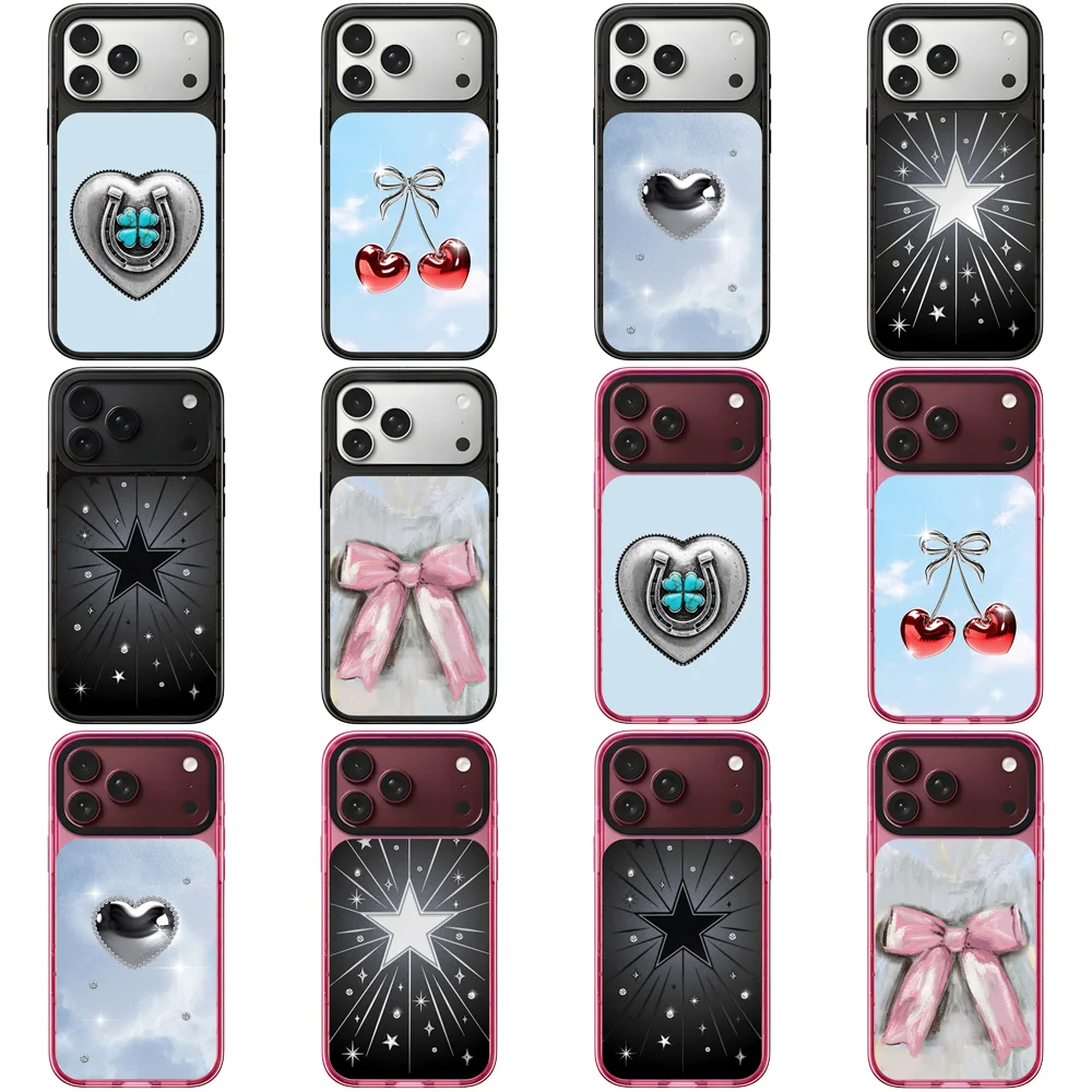 609201 Impact Case - Mirror / Glaze Magnetic Cover for IPhone 17 18 Pro Max Case for IPhone 17Pro