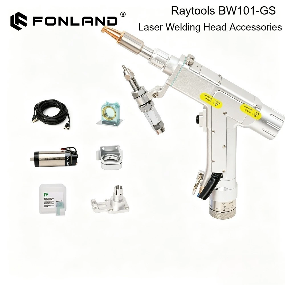 Original Raytools BW101‑GS Accessories Focus Collimating Lens Galvo‑Motor Seal Ring Collet Washer for Fiber Laser Welder