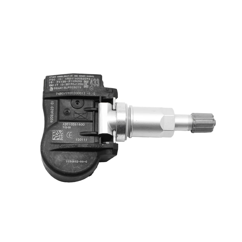 1/4 قطعة 433 ميجا هرتز نظام مراقبة ضغط الإطارات (TPMS) الاستشعار متوافق مع الموديل 3 S X 1034602 -00-ج 1034602 -00-أ 1074812 -00-ب #2