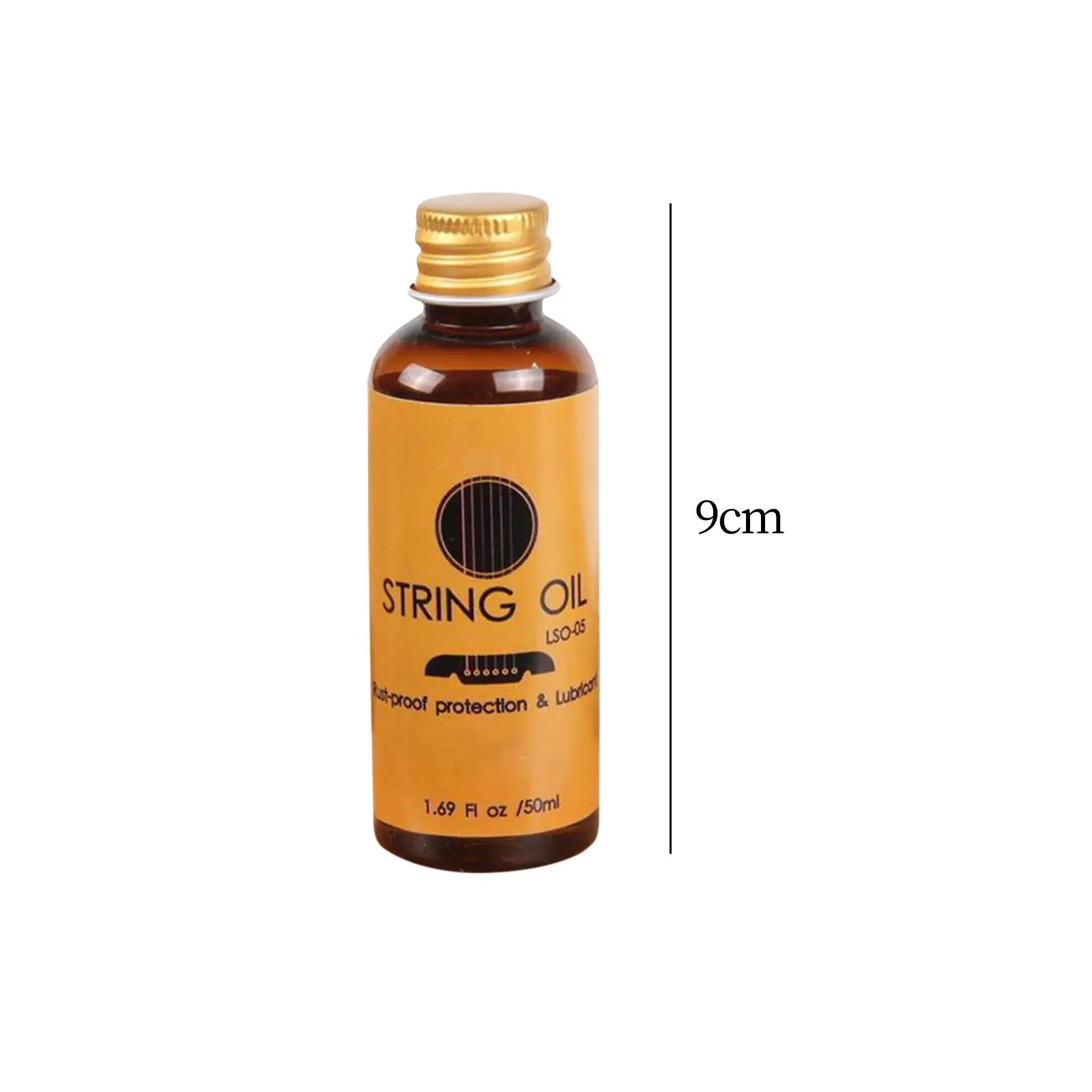 Lemon Essential Oil 50ml guitar Accessories Guitar String Oil for Guitar and Other String Instruments Rust Formula