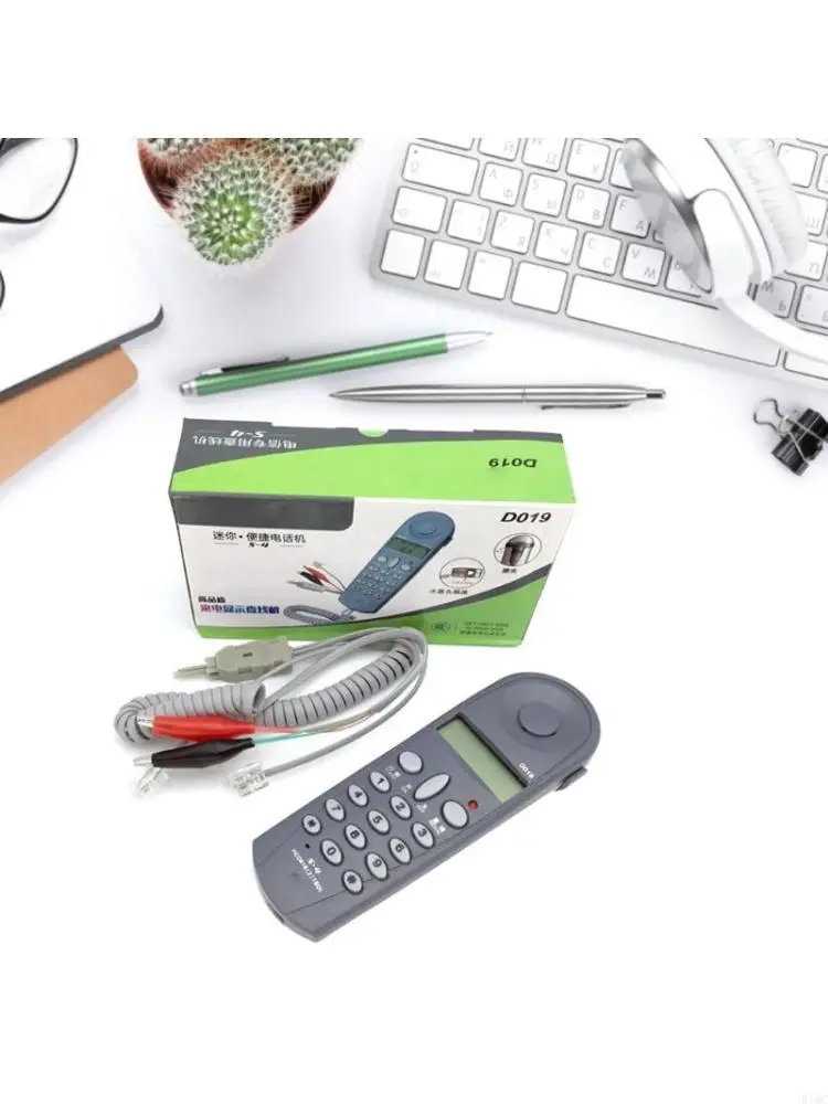 Test Telephone Professional Corded Phone with LCD Caller Display Landline Phones