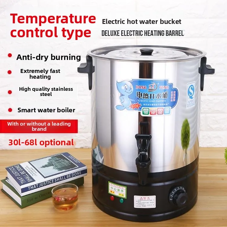 

Чайник с подогревом Thiened из нержавеющей стали, коммерческий букет с кипящей водой, чай с охлаждением, чай с молоком, вкладыш...