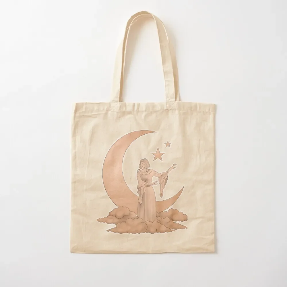 

Aurora Aksnes Moon Orange Tote Bag Lady bags Candy bags Tote Bag