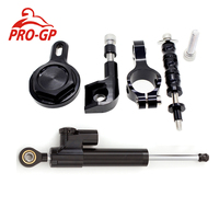 CNC Motorcycle Steering Damper For Yamaha YZF R1 1998-2001 Stabilize Dampers Bracket Mounting Kit