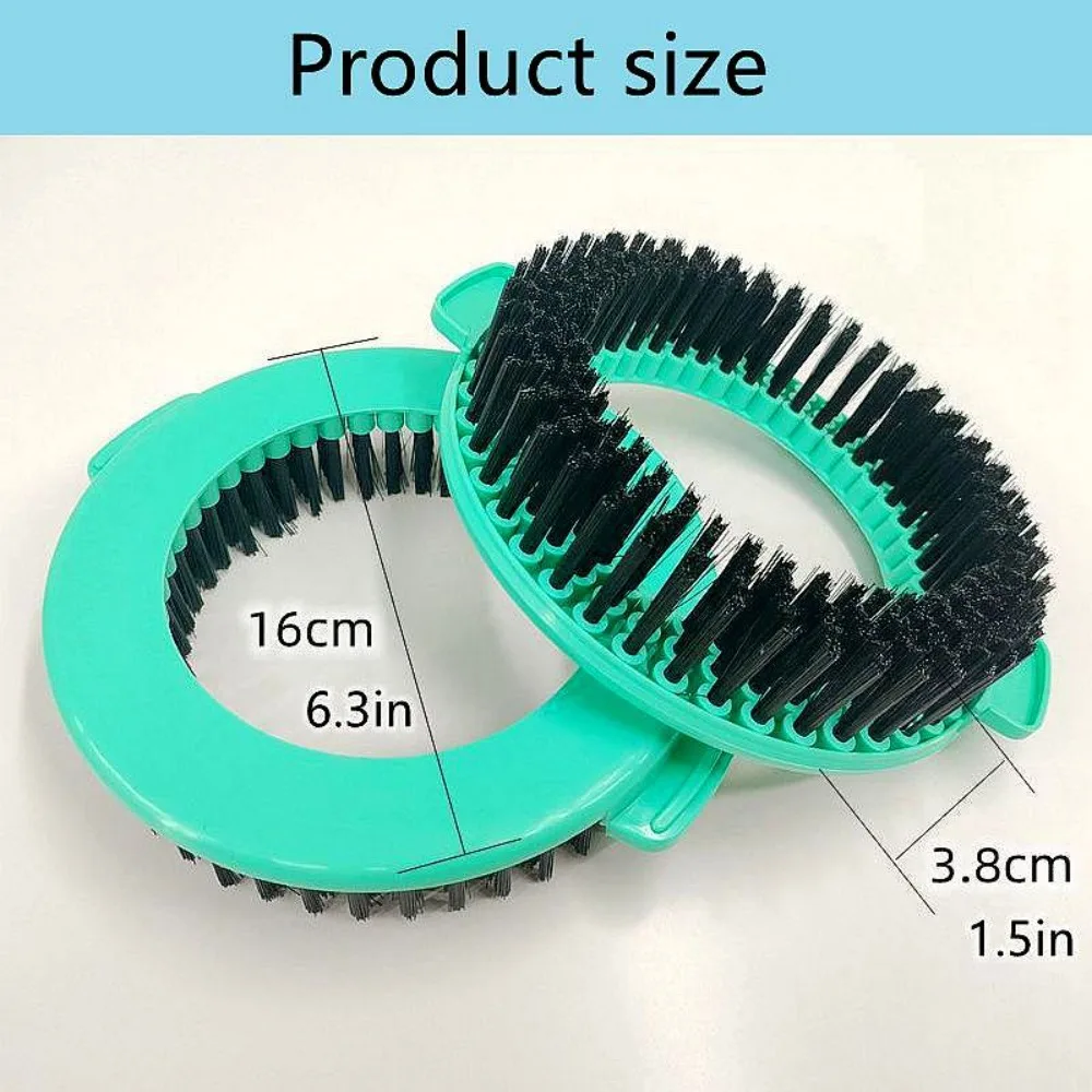 4PCS Replacement Mop Heads For Leifheit Clean Twist Disc Mop Refill Microfiber Round Mopping Cloth and Scrub Brush Accessories