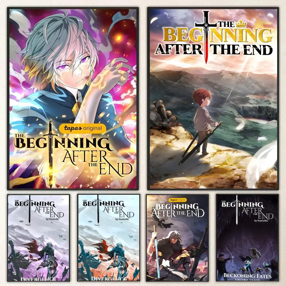 Manga The Beginning After the End Poster High-definition  poster stickers, suitable for bedroom, living room, home decoration